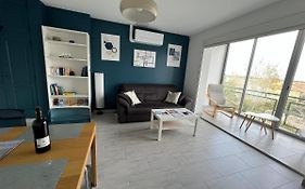Superbe appartement climatisé, 2 chambres à 200m de la plage